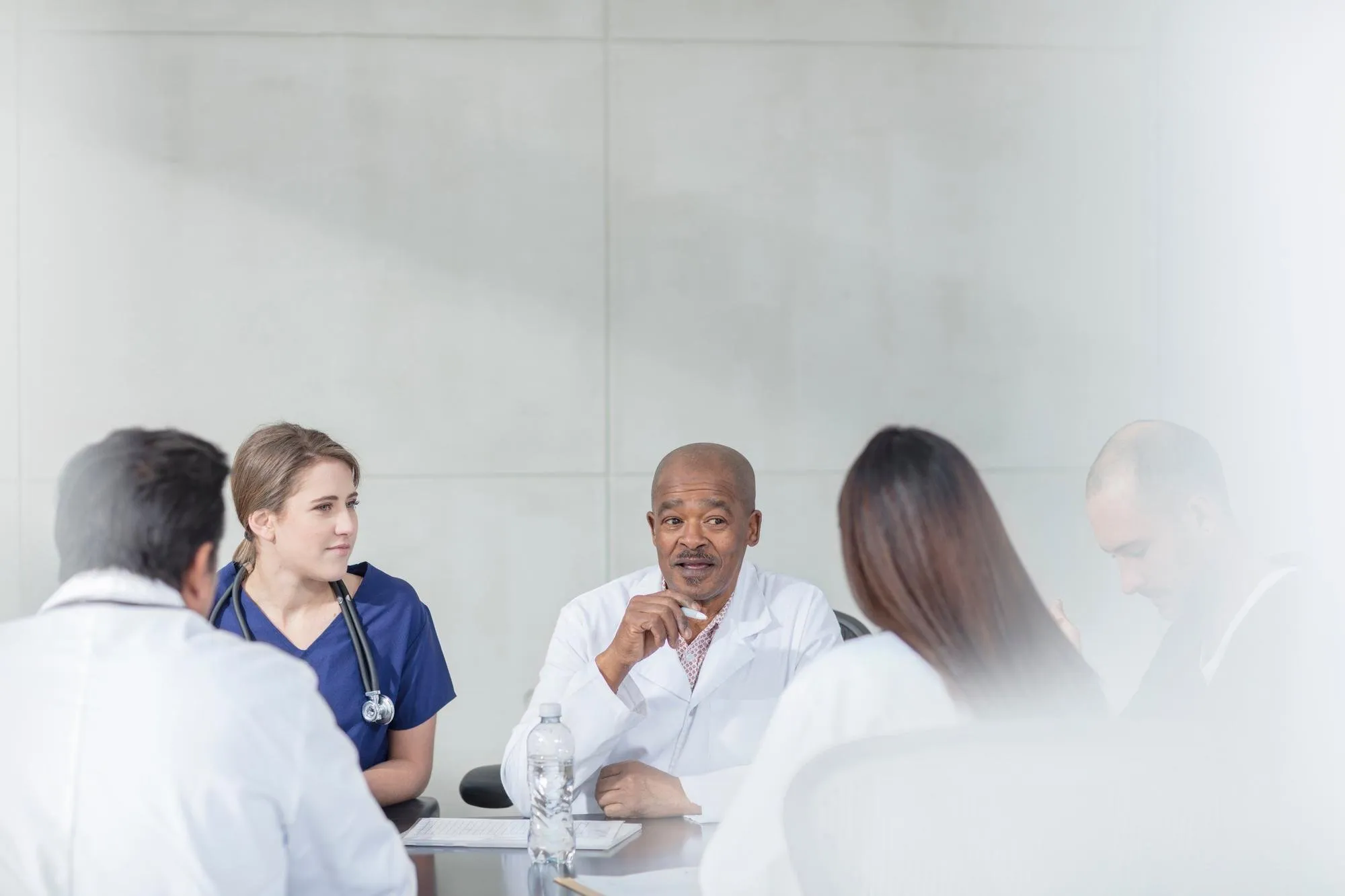 group of medical professionals photo