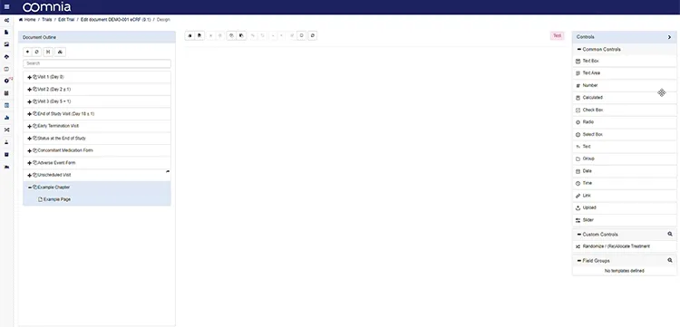 Flexible eCRF Form - App preview